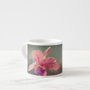 Cattleya Orchid och tre Hummingbird Heade Espressomugg
