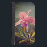Cattleya Orchid och tre Hummingbird Heade Galaxy S4 Plånbok<br><div class="desc">Samsung Galaxy Wallet Case med Martin Johnson Heades oljemålning Cattleya Orchid och Three Hummingbird (1871). Tre magnifika färgader häckande fåglar bredvid en vacker rosa cattleya orchid. En underbar gåva till blommigt konst älskare och amerikanska konstentusiaster!</div>