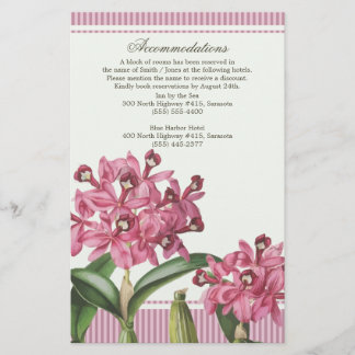 Cattleya Rosa Orchid Bröllop Directions