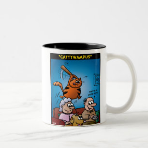 Cattywampus Två-Tonad Mugg