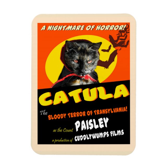 Catula Spoof Movie Poster Magnet (Vertikal)