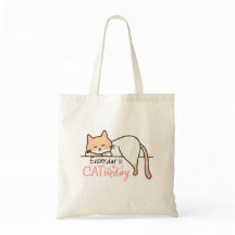 CATURDAY Funny Cat Lover Sticker