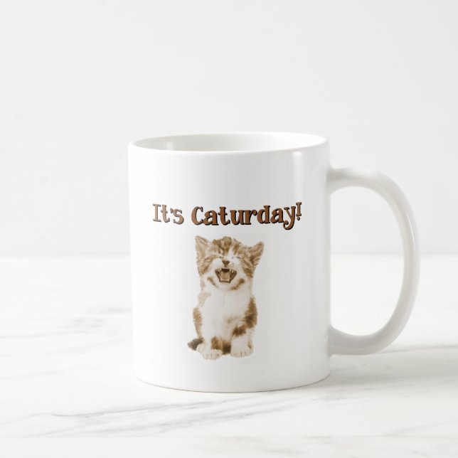 Caturday Kaffemugg (Höger)