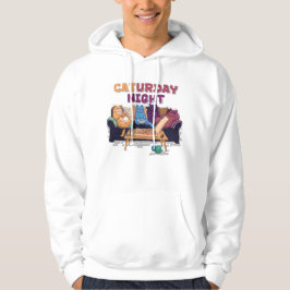 Caturday Natt Hoodie