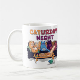 Caturday Nght Kaffemugg