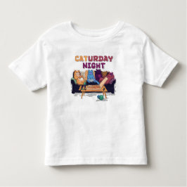 Caturday Nght T Shirt