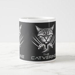 Catverine Halloween Thmet Jumbo Mugg