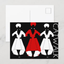 Catwalk Vykort