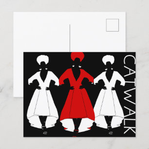 Catwalk Vykort