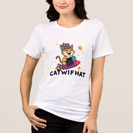 Catwifhat - Kattnota T Shirt