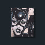 Catwoman #50 Sozomaika Cover Illustration Canvastryck<br><div class="desc">Check out this awesome Catwoman illustration by Sozomaika,  featuring Catwoman holding a diamond in her mouth. Perfect for any Catwoman fan,  grab this on a wall art print,  sketch notebook,  and many more customizable Zazzle products perfect for gifting or treating yourself!</div>