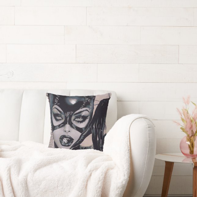 Catwoman #50 Sozomaika Cover Illustration Kudde (Soffa)