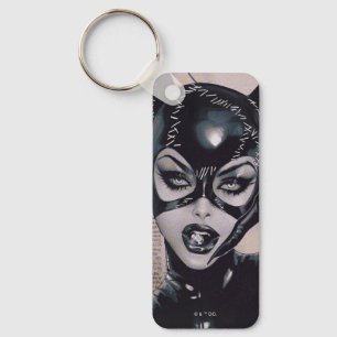 Catwoman #50 Sozomaika Omslagsillustration Nyckelring