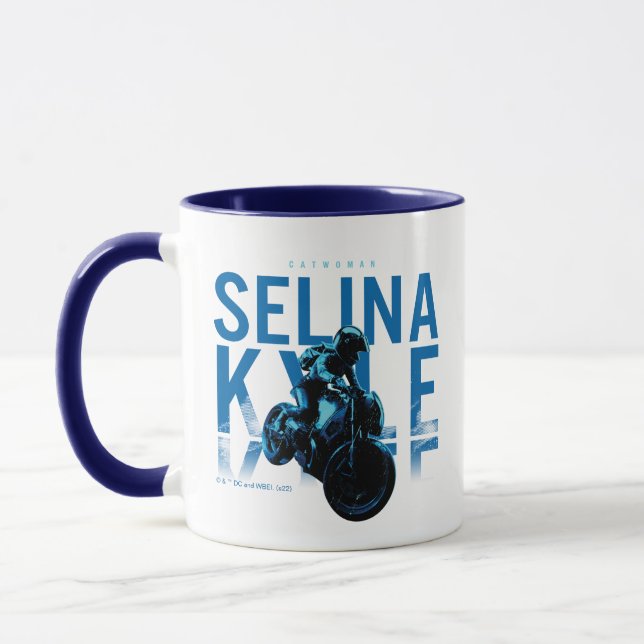 Catwoman Selina Kyle Motorcycle Mugg (Vänster)