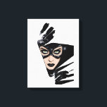 Catwoman The Claws Are Out Cover Illustration Canvastryck<br><div class="desc">Catwoman tears through the page in this awesome comic cover illustration! Capture this femme fatale on a graphic tee,  wall art print,  and many more custom Zazzle products perfect for gifting or treating yourself!</div>