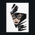Catwoman The Claws Are Out Cover Illustration Vykort<br><div class="desc">Catwoman tears through the page in this awesome comic cover illustration! Capture this femme fatale on a graphic tee,  wall art print,  and many more custom Zazzle products perfect for gifting or treating yourself!</div>