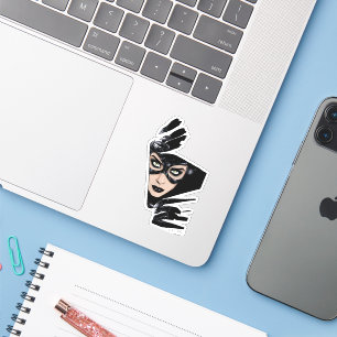 Catwoman The Claws Are Out Omslagsillustration Klistermärken