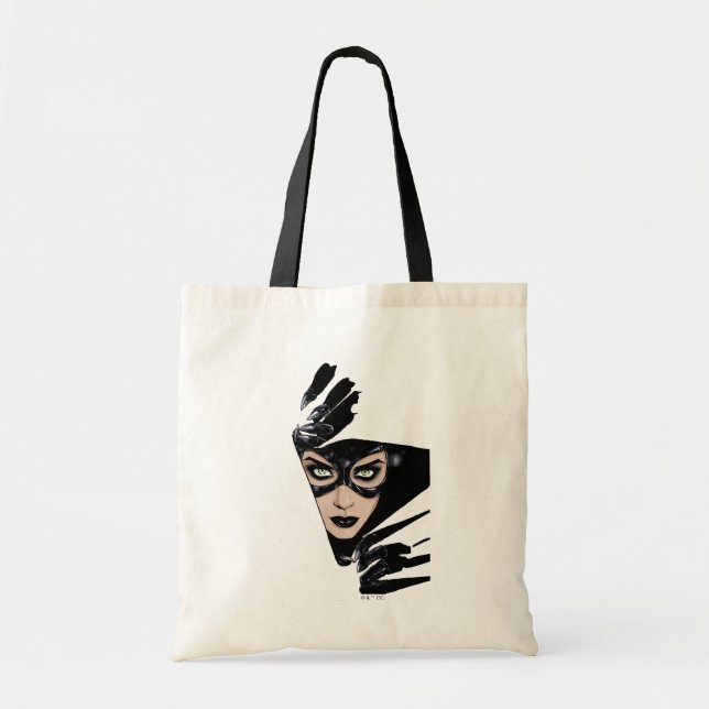 Catwoman The Claws Are Out Omslagsillustration Tygkasse (Framsidan)