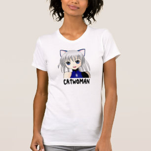 CatwomanAnimeT-tröja T Shirt