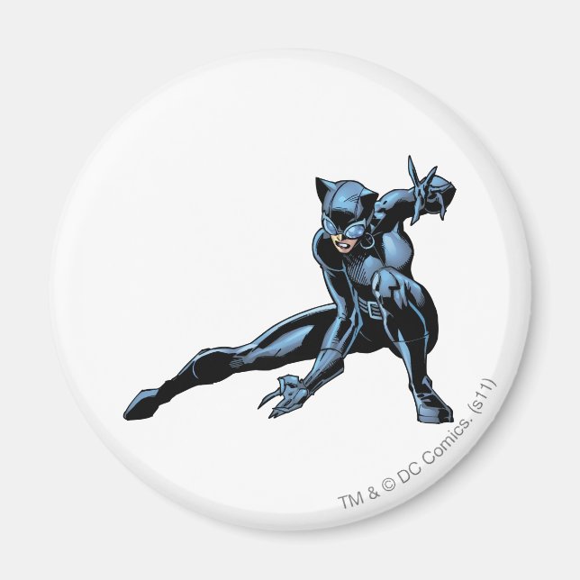 Catwomen crouches magnet (Framsidan)
