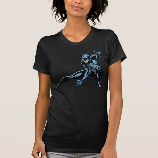Catwomen crouches t shirt (Framsida)