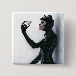 Catwomen Illustration Knapp