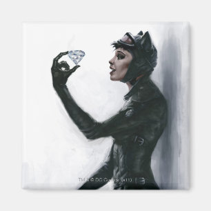 Catwomen Illustration Magnet