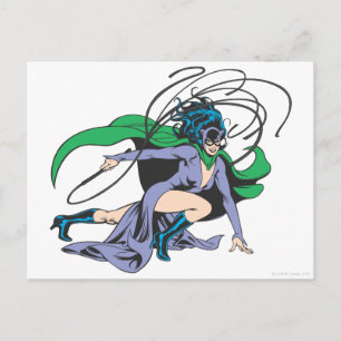 Catwomen Lunges Vykort
