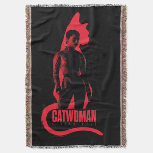 Catwomen Selina Kyle Cat Silhouette Filt