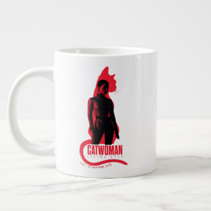 Catwomen Selina Kyle Cat Silhouette Jumbo Mugg