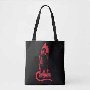 Catwomen Selina Kyle Cat Silhouette Tygkasse