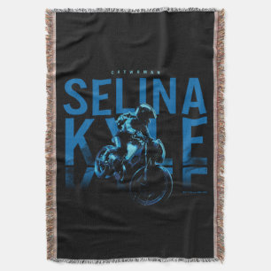 Catwomen Selina Kyle Motorcykel Filt