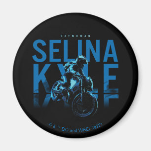 Catwomen Selina Kyle Motorcykel Magnet