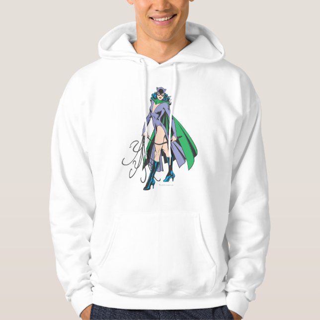 Catwomen Stands Sweatshirt Med Luva (Framsida)