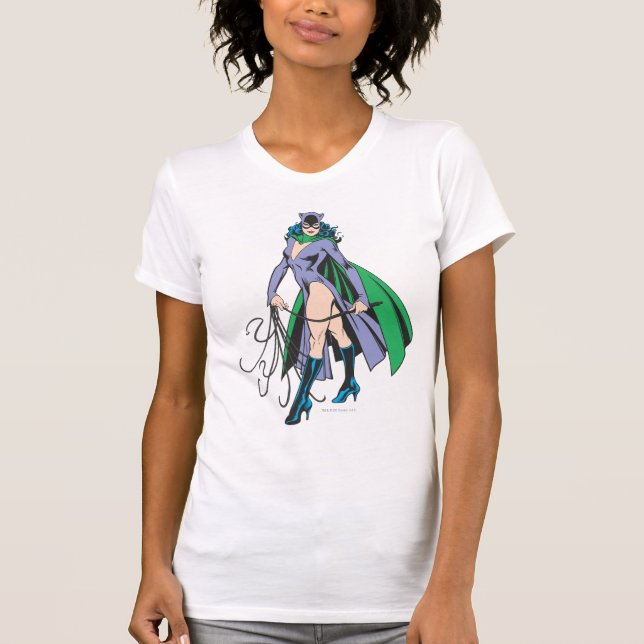 Catwomen Stands T Shirt (Framsida)