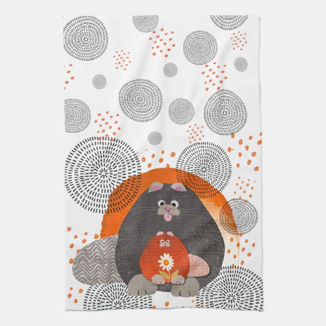 CATZ PAJAMAZ Kitchen Towels Kökshandduk (Vertikal)