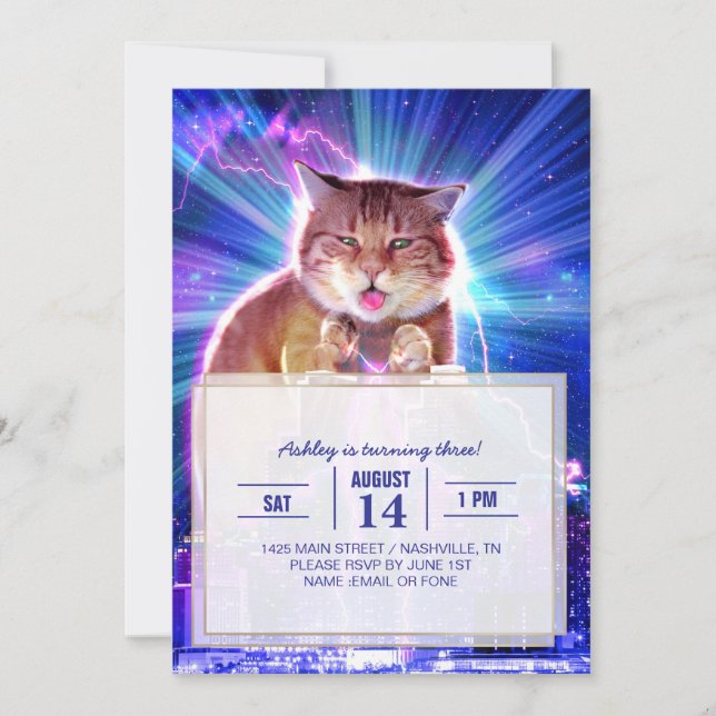  Catzilla                                          Inbjudningar (Framsida)