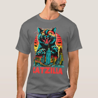 CATZILLA: Kattdjuret överlord T Shirt