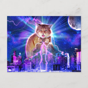 Catzilla Vykort