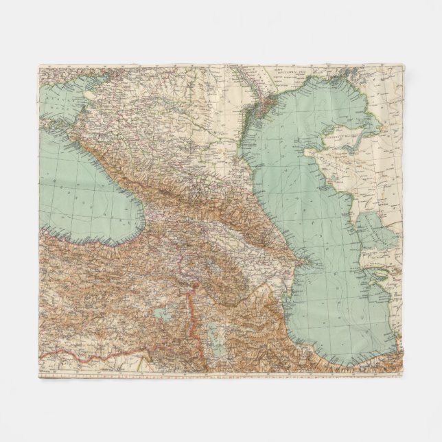 Caucasia 7374, Caspian hav Fleecefilt (Framsidan (Horisontell))