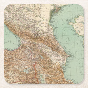 Caucasia 7374, Caspian hav Underlägg Papper Kvadrat