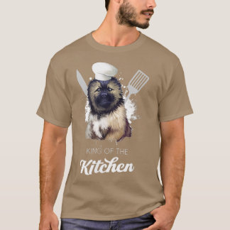 Caucasian Shepherd Dog King of the Kitchen Cooking T Shirt