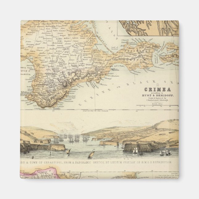 Caucausus och Crimea Magnet (Framsidan)