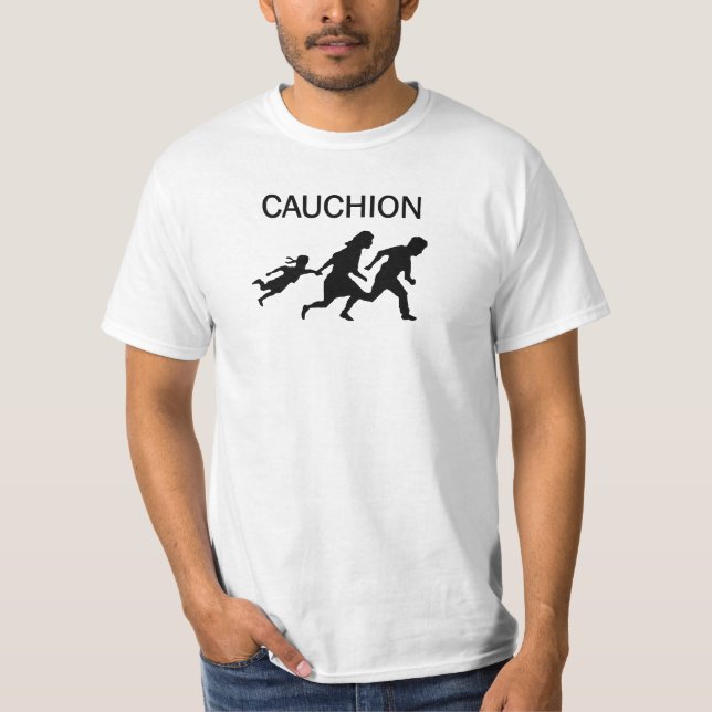 CAUCHION-gränskorsning T-shirt (Framsida)