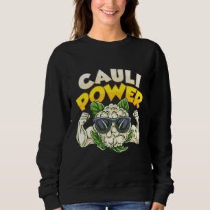 Cauli Power Vegansk Kost för Bodybuilding Vegetari T Shirt