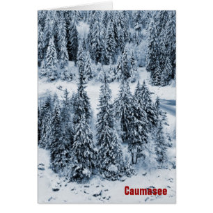 Caumasee Hälsningskort