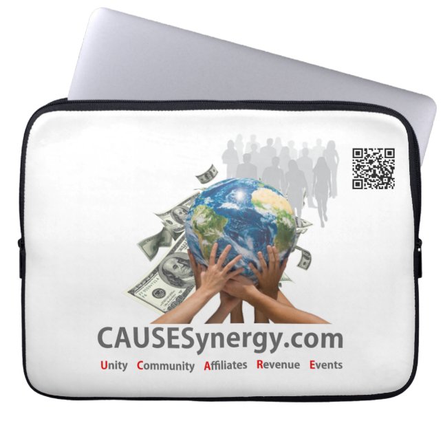 CAUSESynergy - Laptop sleeve 13 tum (Framsidan)