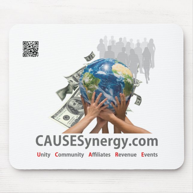 CAUSESynergy - Mouse Pad Musmatta (Framsidan)