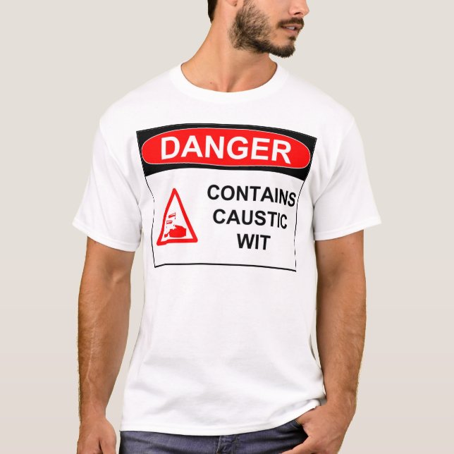 Causticintelligens T-shirt (Framsida)