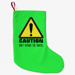 Caution! Dear Santa  Liten Julstrumpa
